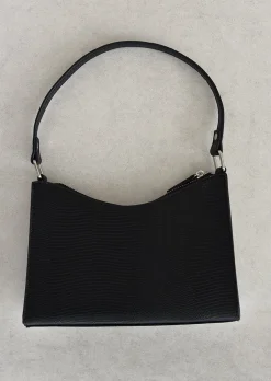 Sacs L Pochettes^Outfitbook Sac à main noir effet croco