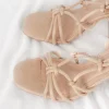 Sandales À Talons^Outfitbook Sandales à lacets et talon large BEIGE