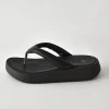 Sandales Plates^Outfitbook Sandales plateforme plates NOIR