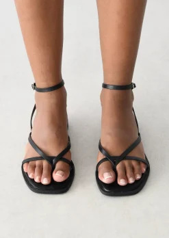 Sandales Plates^Outfitbook Sandales plates entredoigts NOIR