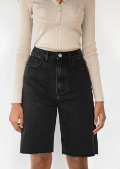 Shorts | Jeans^Outfitbook Short en jean long - NOIR