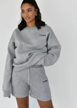 Shorts^Outfitbook Short jogging oversize GRIS