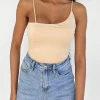 Hauts^Outfitbook Top asymétrique BEIGE