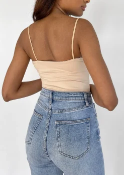 Hauts^Outfitbook Top asymétrique BEIGE