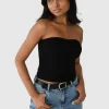 Hauts^Outfitbook Top bandeau NOIR