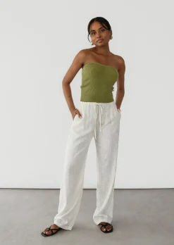 Hauts^Outfitbook Top bandeau VERT