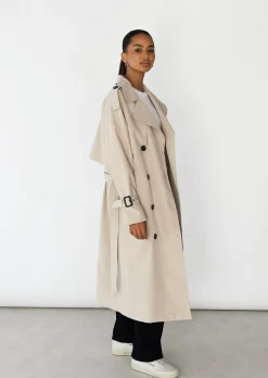 Vestes L Manteaux^Outfitbook Trench BEIGE
