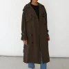 Vestes L Manteaux^Outfitbook Trench MARRON