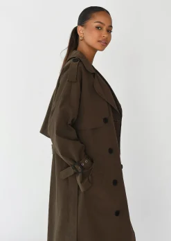 Vestes L Manteaux^Outfitbook Trench MARRON