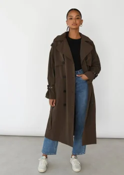 Vestes L Manteaux^Outfitbook Trench MARRON