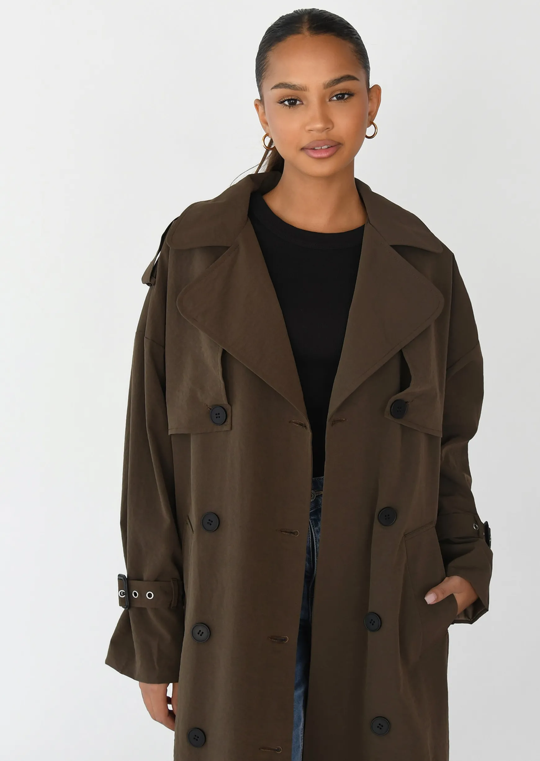 Vestes L Manteaux^Outfitbook Trench MARRON