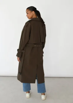 Vestes L Manteaux^Outfitbook Trench MARRON