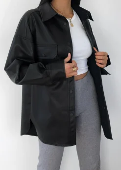 Vestes L Manteaux^Outfitbook Veste en simili cuir
