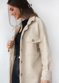 Vestes L Manteaux^Outfitbook Veste longue BEIGE