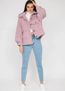 Vestes L Manteaux^Outfitbook Veste oversize effet peau de mouton
