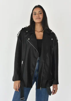 Vestes L Manteaux^Outfitbook Veste oversize similicuir