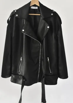 Vestes L Manteaux^Outfitbook Veste oversize similicuir